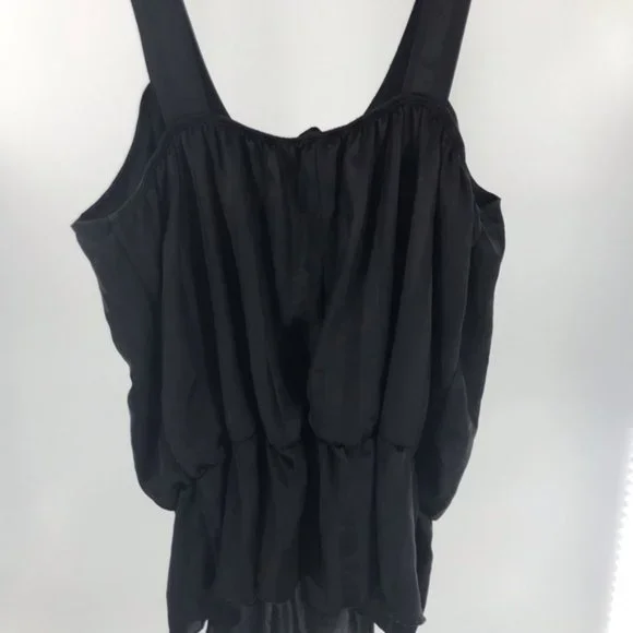 MXM Studded Collar Sleeveless Satin Blouse Plus 22 - Picture 6 of 6